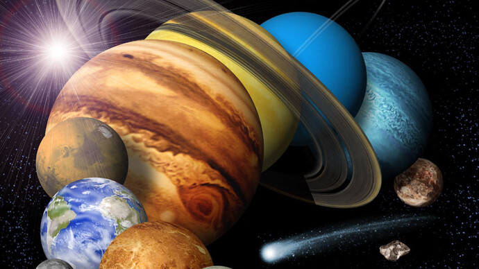 I Pianeti dell'Universo