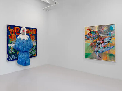 Various artists, Follow through, exhibition view. Courtesy of Nicola Vassell Gallery. Photo credit by Dan Bradica