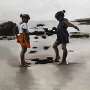 Lynette Yiadom-Boakye, Condor and the Mole, 2011, Arts Council Collection, Southbank Centre, London © the artist
