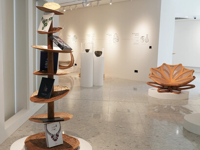 Various artists, Van Cleef and Arpels by Tashkeel. A decade of design, exhibition view. Courtesy of Tashkeel