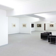 Fritz Winter, Paths to the documenta (1949-1955), exhibition view. Courtesy of Galerie Henze and Ketterer