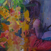 Chloe Early, Wayfinder (detail). Courtesy of Corey Helford Gallery