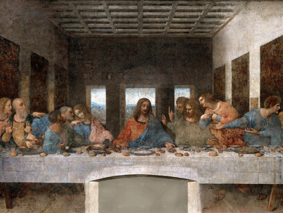 Il Cenacolo, di Leonardo da Vinci