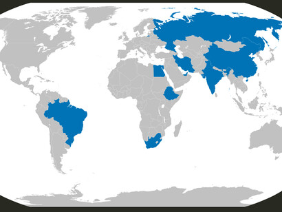 Ilustração do BRICS. Também não herdou o gene de Aldeia Global criada pelo fundador Portugal