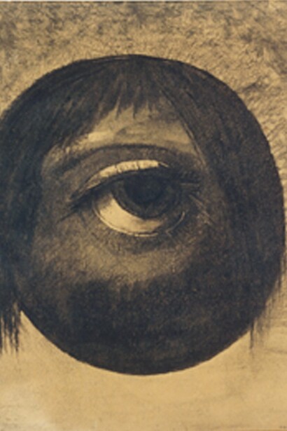 Odilon Redon. Vision, L'oeil. 1881