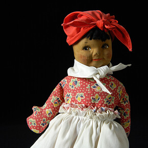 Susan Jorgensen, Alice's Black Doll Collection: Luvlee 1/15 , Digital print on Ultrasmooth Fine Art, 10.6x16/13x19 inches, 2010/2012 