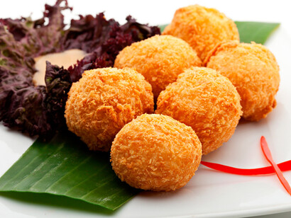 Croquetas de arroz con leche