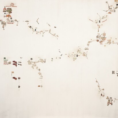 *Maremoto nell'Arcipelago*. 1973 Courtesy Fondazione Baruchello, Roma   