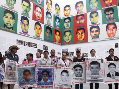 Desaparecidos México, obra de Aiweiwei. Se deben conocer los actores intelectuales del Estado para enjuiciarlos y castigarlos