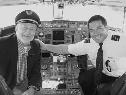  Father and son sharing their love of flying