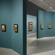 Ferdinand Georg Waldmüller, Nach der natur gemalt, ausstellungsansicht. Mit freundlicher genehmigung des Lower Belvedere