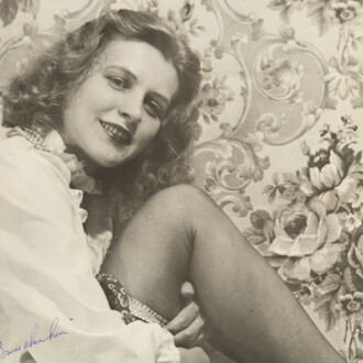 untitled / ohne Titel, undated/ undatiert (1940s-50s / 1940er-50er). Gelatin Silver Print 35.6 x 27.9 cm (Detail)
