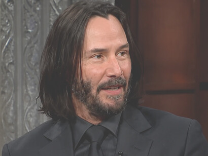 During an appearance on The Late Show with Stephen Colbert, Keanu Reeves takes on “The Colbert Questionert”
