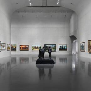 Revolutionary art, exhibition view. Courtesy of Long Museum