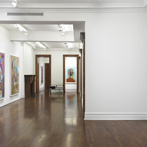 George Condo, Pastels, exhibition view. Courtesy of Sprüth Magers