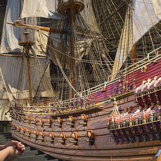 The Vasa Model. Courtesy of The Vasa Museum
