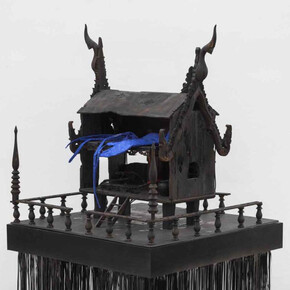 Korakrit Arunanondchai, Shore of Security, 2022. Courtesy of the Cantor Arts Center