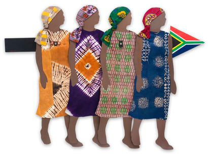 Marie Johnson-Calloway, First vote, 1987. Courtesy of Eric Firestone Gallery