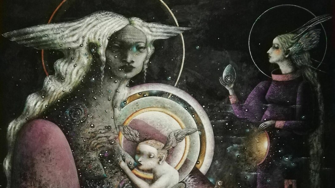 Octavia Monaco, La sorgente della vita, particolare