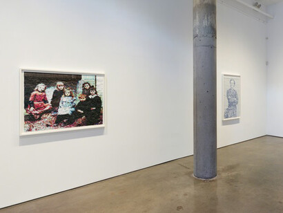 Crossing-over, Exhibition view. Courtesy of Yossi Milo Gallery