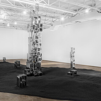 Guillermo Garcia-Cruz, Divergent structure, exhibition view. Courtesy of Piero Atchugarry Gallery 
