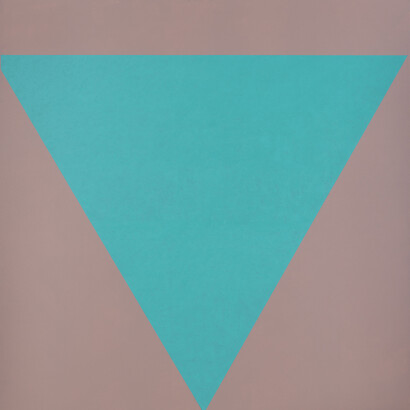 Jon Thompson, Opera, 2014, acrylic and oil on canvas, 140 x 140 cm