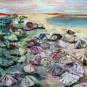 Christina Shurts, By Land and By Sea, My Fair Weather Friend (2013), 48x66