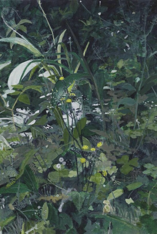 Shinpei Kusanagi, Untitled, 2013, Acrylic on panel, 36.4 x 25.7 cm, 14 3/8 x 10 1/8 in