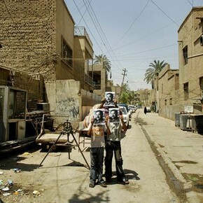 Jamal Penjweny, Saddam is Here, 2009-2010, photograph, size variable, courtesy of the artist and RUYA Foundation