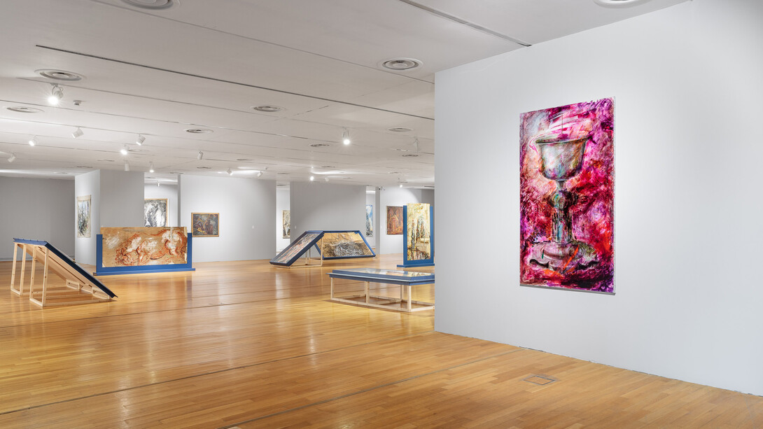 Valentin Scărlătescu, Apocalipsis cum figuris, exhibition view. Courtesy of National Museum of Contemporary Art