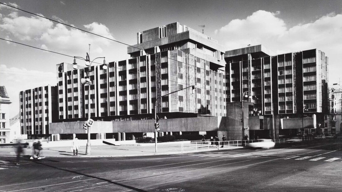 Hotel Intercontinental – Karel Filsak, Karel Bubeníček, Jiří Louda, Jaroslav Švec et al. (1968–1974), photo Kamil Wartha