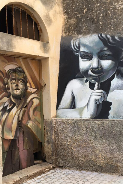 Marina Mancuso, Putto + Silence, Via Vespucci , Presicce