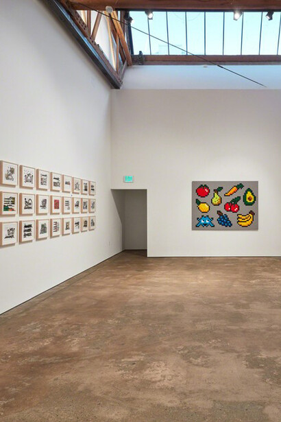 Into the white cube. Courtesy of Over The Influence