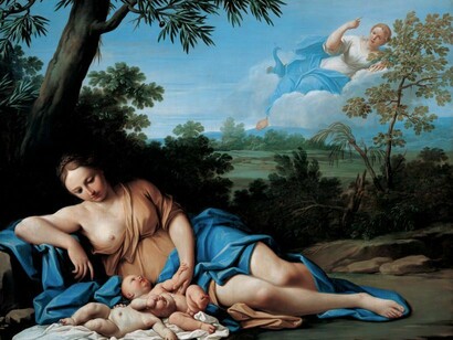 «Nacimiento de Diana y Apolo» (1700), Marcantonio Franceschini