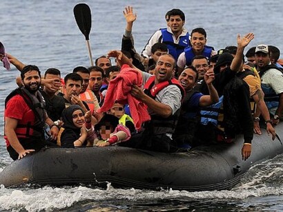 Balsa de migrantes sirios