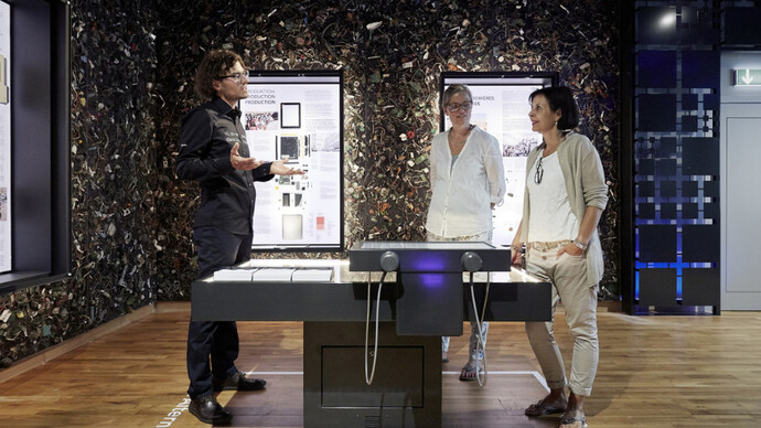 Host, Core, Spark. Courtesy of Museum of Communication