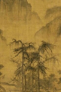 Paisaje del artista chino Sung, Kuo Hsi, siglo XI