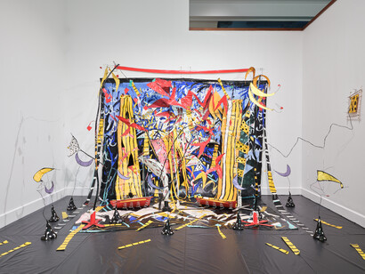 Various artists, Pause, act, void, event, exhibition view. Courtesy of Govett-Brewster Art Gallery