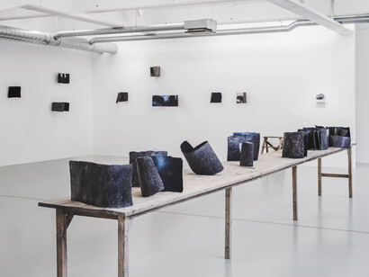 Karl Dunér, Sophögen (The heap), exhibition view. Courtesy of Galleri Duerr