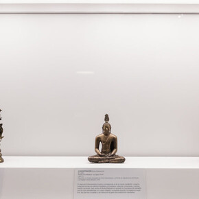 Las Huellas de Buda. Courtesy of Museo Nacional de Antropología