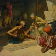 S.M. Karpov, Blacksmiths. Samarkand, 1925. Courtesy of Tretyakov Gallery 