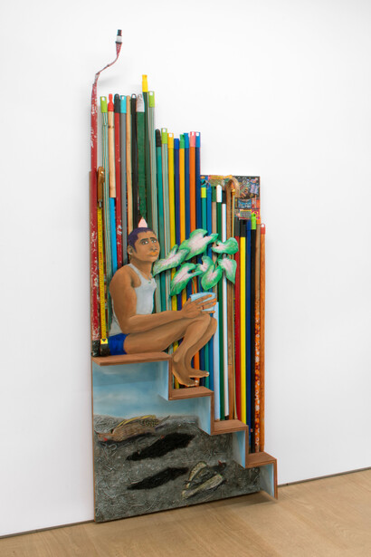 Devin N. Morris, Spitting rain between the impossible distance of sea and sky, 2025. Courtesy of Canada Gallery