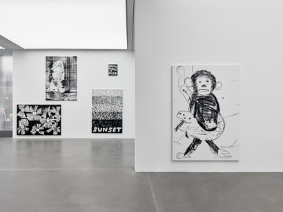 Philip Emde, 5 jahre arbeit, exhibition view. Courtesy of Ruttkowski;68