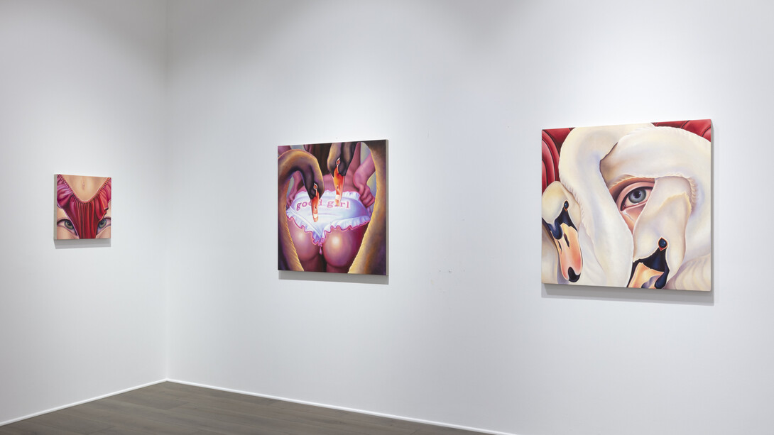 Ariane Hughes, Don’t Cry Because It Happened, Smile Because It’s Over, 2023, installation view. Courtesy of the artist and Steve Turner, LA