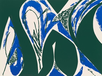 Lee Krasner, Free space, 1975. Courtesy of De Young Museum