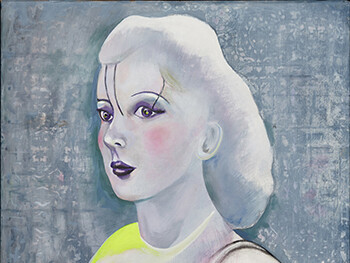 Martial Raysse, Radieuse des nuages, 2012, Pinault Collection © Martial Raysse, by Siae 2015.