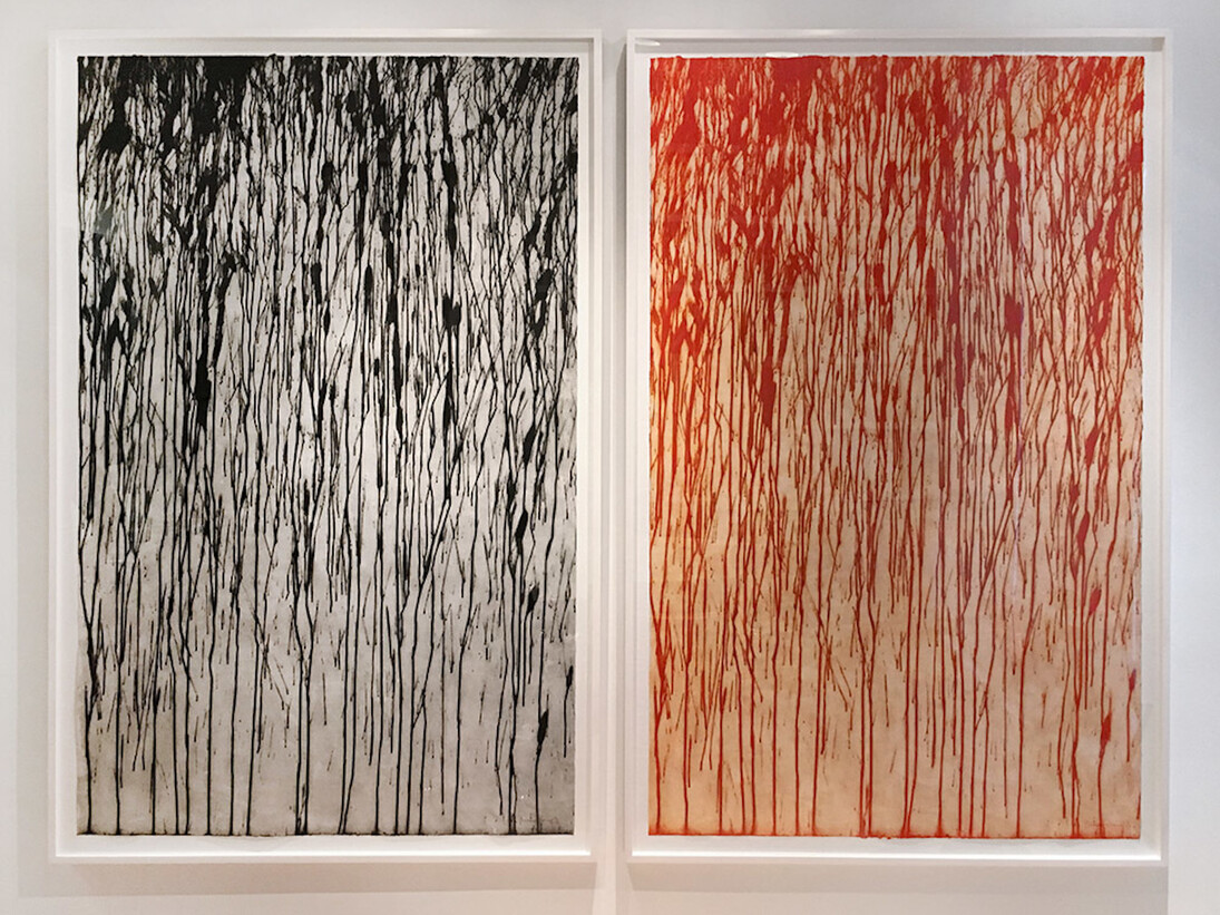 Richard Long. The Spike Island Tapes, exhibition view. Courtesy of Jonathan Novak Contemporary Art