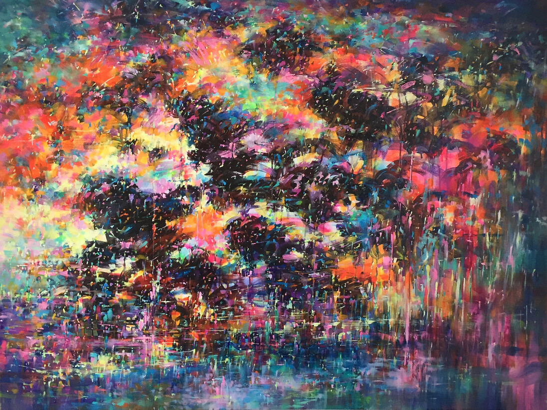 Mr Jago, Ignobilis, acrylic, spray paint and oil on canvas, 120 x 90 cm, Courtesy the artist and Unit London 