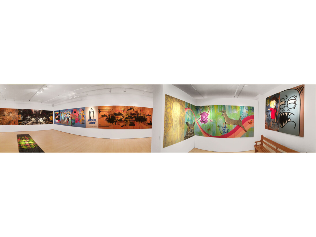Panoramic Installation view