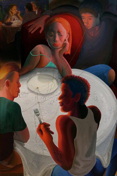 Daniel B. Dias, A borrowed window. Courtesy of Dorothy Circus Gallery